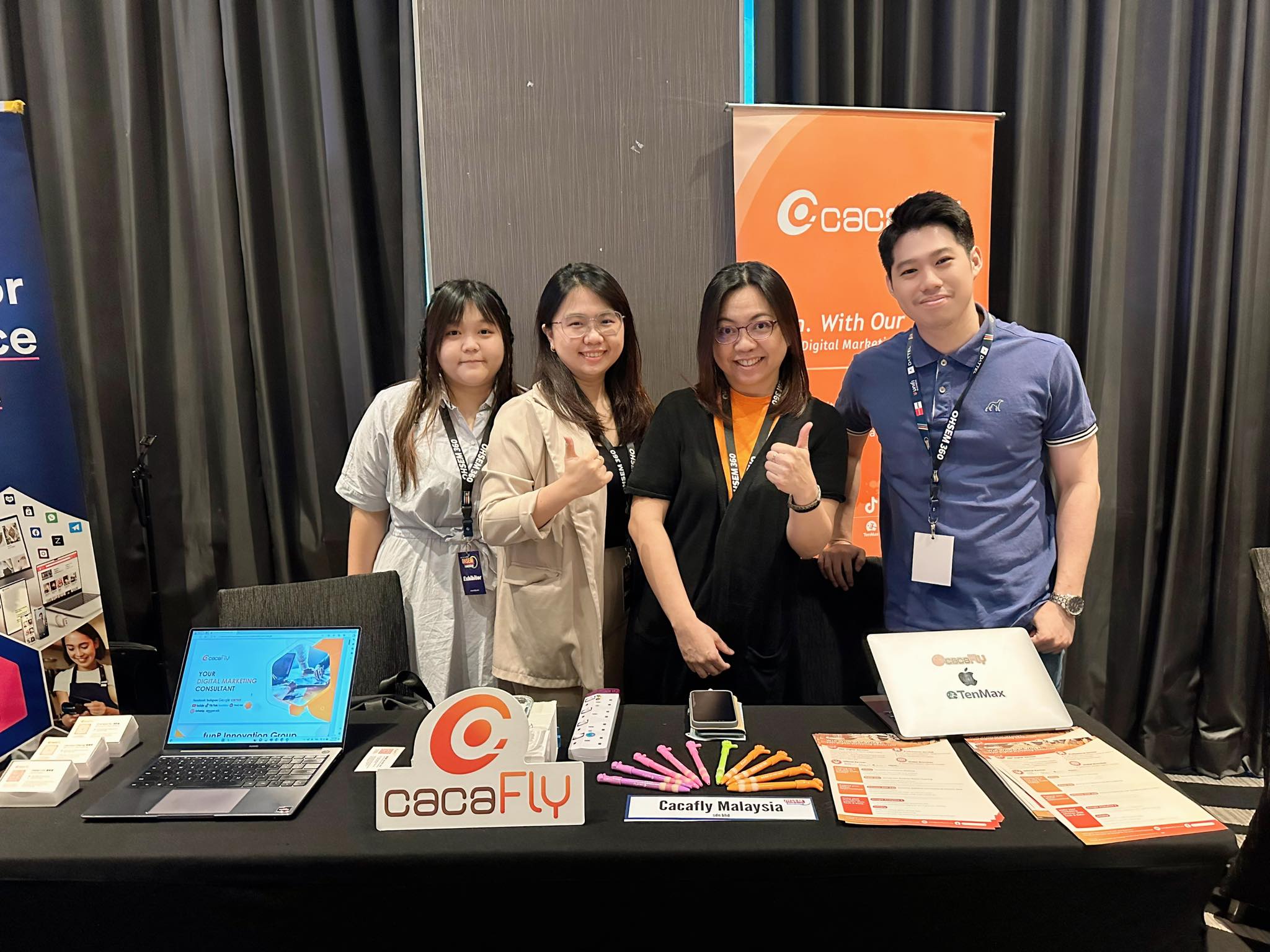 CacaFly Malaysia Participated In The OHSEM Marketing 360 2023 CacaFly